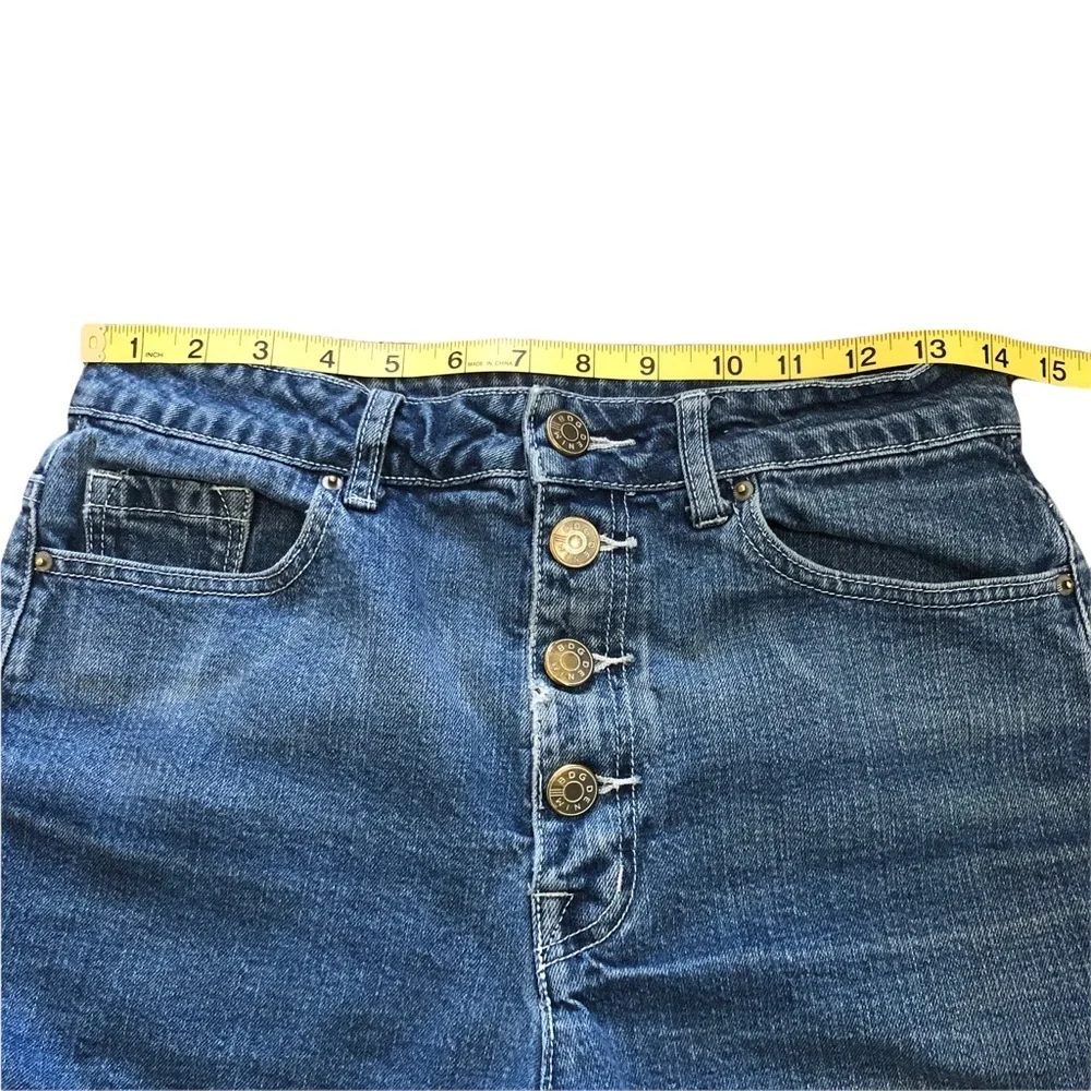 BDG Super‎ High Rise Foxy Button Fly Shorts Size 28w 99% Cotton 1% Spandex